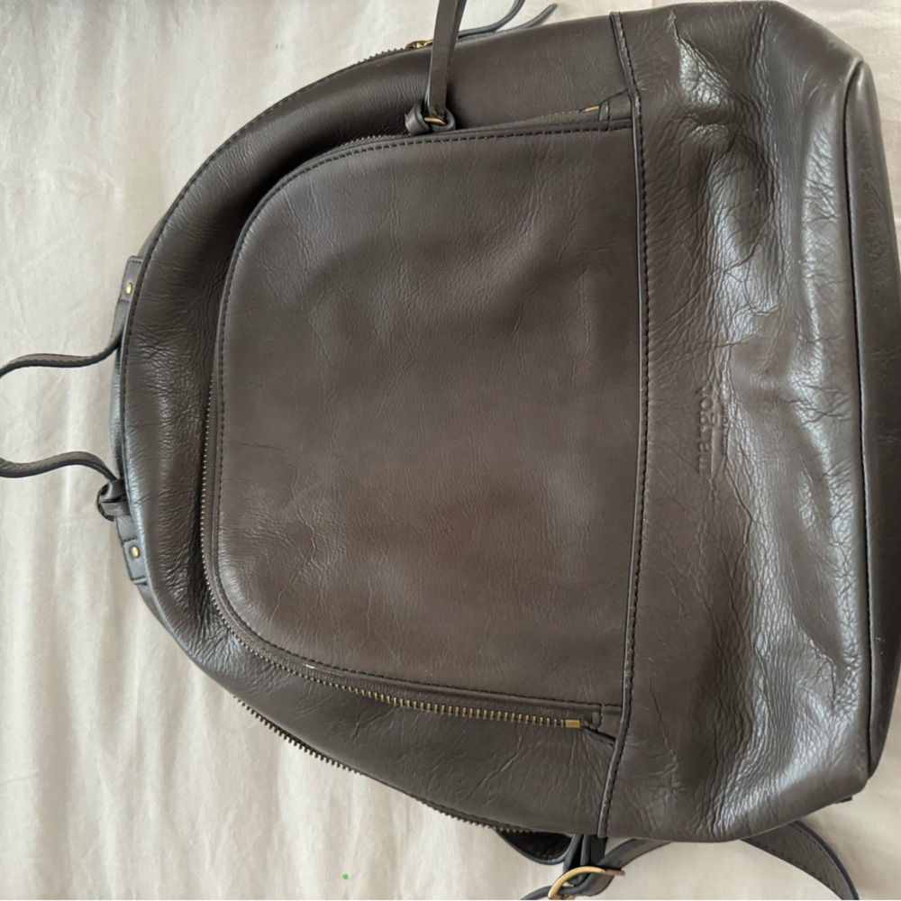Grey Margot Ny backpack great condition, small stain but in small pocket.